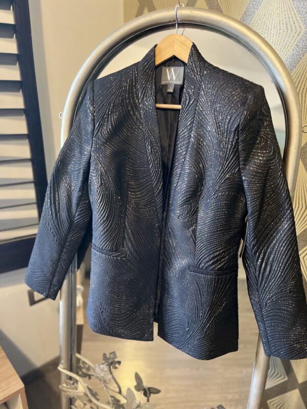 Blazer negro y dorado - Image 3