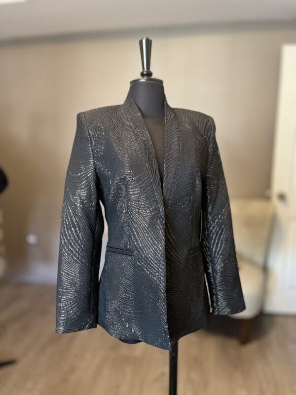 Blazer negro y dorado - Image 2